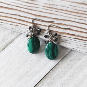 Artisan Jewelry Collection - Vera Silver and Stone Earrings